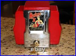 Vintage 1950s Madam X Napkin Holder fortune teller vending machine