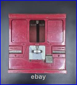 Vintage 1950s Premiere Oak Mfg Co Inc Coin-Operated Gum & Card Vending Machine