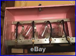 Vintage 1950s RARE Perfume-A-Spray Coin Operated Vending Machine & Keys