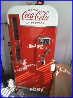 Vintage 1950s Vendo 81 Coca Cola Coke Machine