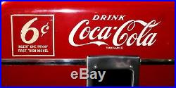 Vintage 1952 6cent Semi Restored Model 27A Coca-Cola VMC Vending Machine