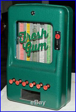 Vintage 1953 Stoner Tab Gum 1c Vending Machine BEAUTY