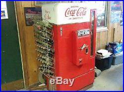 Vintage 1956 Coca Cola COKE Vendo 110 (H-110 F) Vending Machine