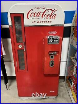 Vintage 1956 Vendo 81B Coca Cola Machine- Excellent Original Condition