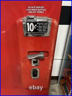 Vintage 1956 Vendo 81B Coca Cola Machine- Excellent Original Condition