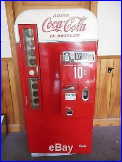 Vintage 1957 1958 Vendo H81D Coke Machine WORKS