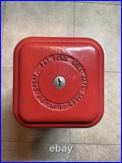 Vintage 1960's Bell National Oak Acorn 1 CENT Gumball Vending Machine With Keys Vintage 1960's Bell National Oak Acorn 1 CENT Gumball Vending Machine With Keys