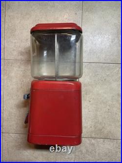 Vintage 1960's Bell National Oak Acorn 1 CENT Gumball Vending Machine With Keys Vintage 1960's Bell National Oak Acorn 1 CENT Gumball Vending Machine With Keys