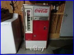 Vintage 1960's Coca Cola Vendo machine -It works great! Firestone Plant