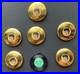 Vintage 1960's Elvis Presley Pinback Button vending machine charm