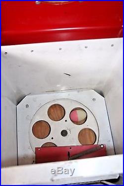 Vintage 1960's King Koin Harby Komet Clown Head Coin Operated Vending Machine