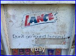 Vintage 1960s LANCE Snack Vending Machine Works