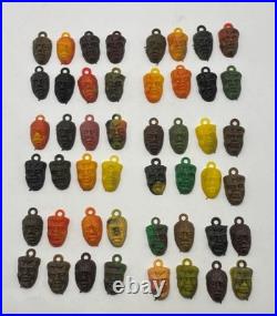 Vintage 1960s Monster Heads Vending Machine Charms Lot of 48