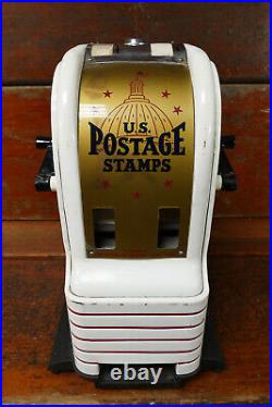 Vintage 1960s Northwestern U. S. Postage Stamp 25¢ Vending Machine NO KEY