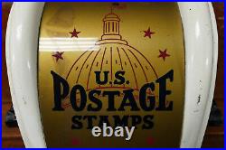 Vintage 1960s Northwestern U. S. Postage Stamp 25¢ Vending Machine NO KEY