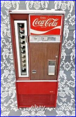 Vintage 1960s Vendo H90D Coca-Cola Coke Vending Machine with Can Piercer WORKS