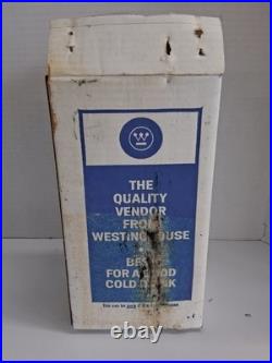 Vintage 1960s Westinghouse Soft Drink Vending Machine AM/FM Radio WORKS/NIB