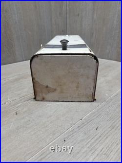 Vintage 1961 Kotex Vending Machine 5¢ Feminine Napkin Dispenser Metal Sign