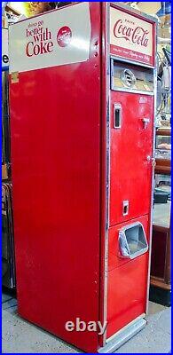 Vintage 1962 Cavalier C-55E 15 Coca-Cola Vending Machine Coke Soda