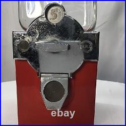 Vintage 1963 Jar Style Gumball Machine- Tested and Fully Functional
