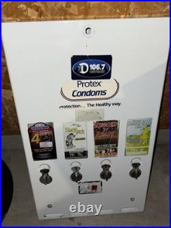 Vintage 1970 Condom Vending Machine Original Novelty Previously Refurbished