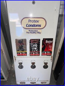 Vintage 1970 Condom Vending Machine Original Previously Refurbished