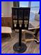 Vintage 1970 Seaga Triple Head Candy Vending Machine on Stand Bulk Candy