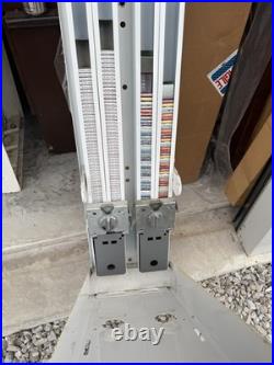 Vintage 1970's Era 2 Row Condom Dispenser Machine 32.5 White Front Advertising