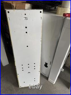 Vintage 1970's Era 2 Row Condom Dispenser Machine 32.5 White Front Advertising