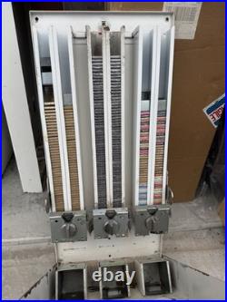 Vintage 1970's Era 3 Row Condom Dispenser Machine 32.5