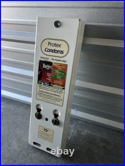Vintage 1970s Condom Dispenser Machine 32.5 Novelty vending item