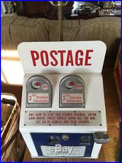 Vintage 1970s Postage Stamp Machine
