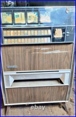 Vintage 1970s Smokeshop Apollo Cigarette Vending Machine Push Button Barn Find