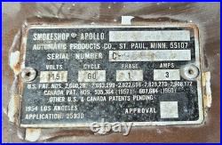 Vintage 1970s Smokeshop Apollo Cigarette Vending Machine Push Button Barn Find