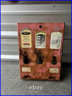 Vintage 1980 Condom Novelty Item Vending Machine Previously Refurbished