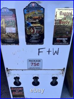 Vintage 1980 Condom Vending Machine Previously Refurbished Includes Product