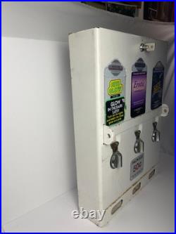 Vintage 1980's Condom Vending Machine Novelty Item Original With Key