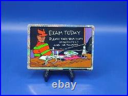 Vintage 1980's HORROR MOVIE Prismatic VENDING MACHINE STICKER. Freddy Krueger