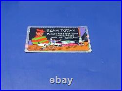 Vintage 1980's HORROR MOVIE Prismatic VENDING MACHINE STICKER. Freddy Krueger