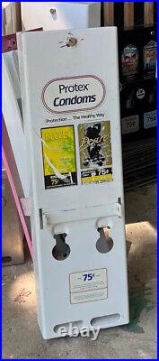 Vintage 1980s Condom Vending Machine Novelty Collector Item Man Cave Decor