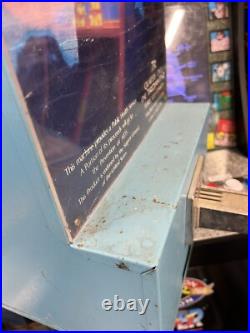 Vintage 1980s Trojan ENZ Condom Vending Machine Old Rusty Weathered READ