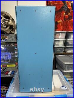 Vintage 1980s Trojan ENZ Condom Vending Machine Old Rusty Weathered READ