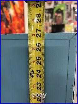 Vintage 1980s Trojan ENZ Condom Vending Machine Old Rusty Weathered READ