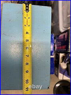 Vintage 1980s Trojan ENZ Condom Vending Machine Old Rusty Weathered READ