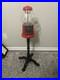 Vintage 1985 Carousel Gumball Machine On Stand Works Very Nice Clean 38 Tall