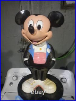 Vintage 1987 Disney Mickey's Gumball Machine 60th Anniversary $150.00 Obo