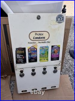 Vintage 1990 Condom Vending Machine Novelty Item Original As Is
