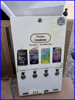Vintage 1990 Condom Vending Machine Novelty Item Original As Is