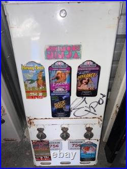 Vintage 1990 Condom Vending Machine Original Previously Refurbished