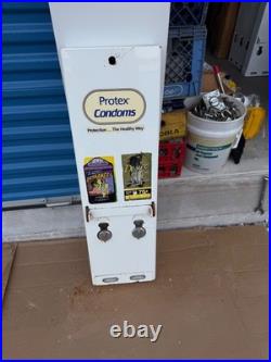 Vintage 1990 Condom Vending Machine Previously Refurbished